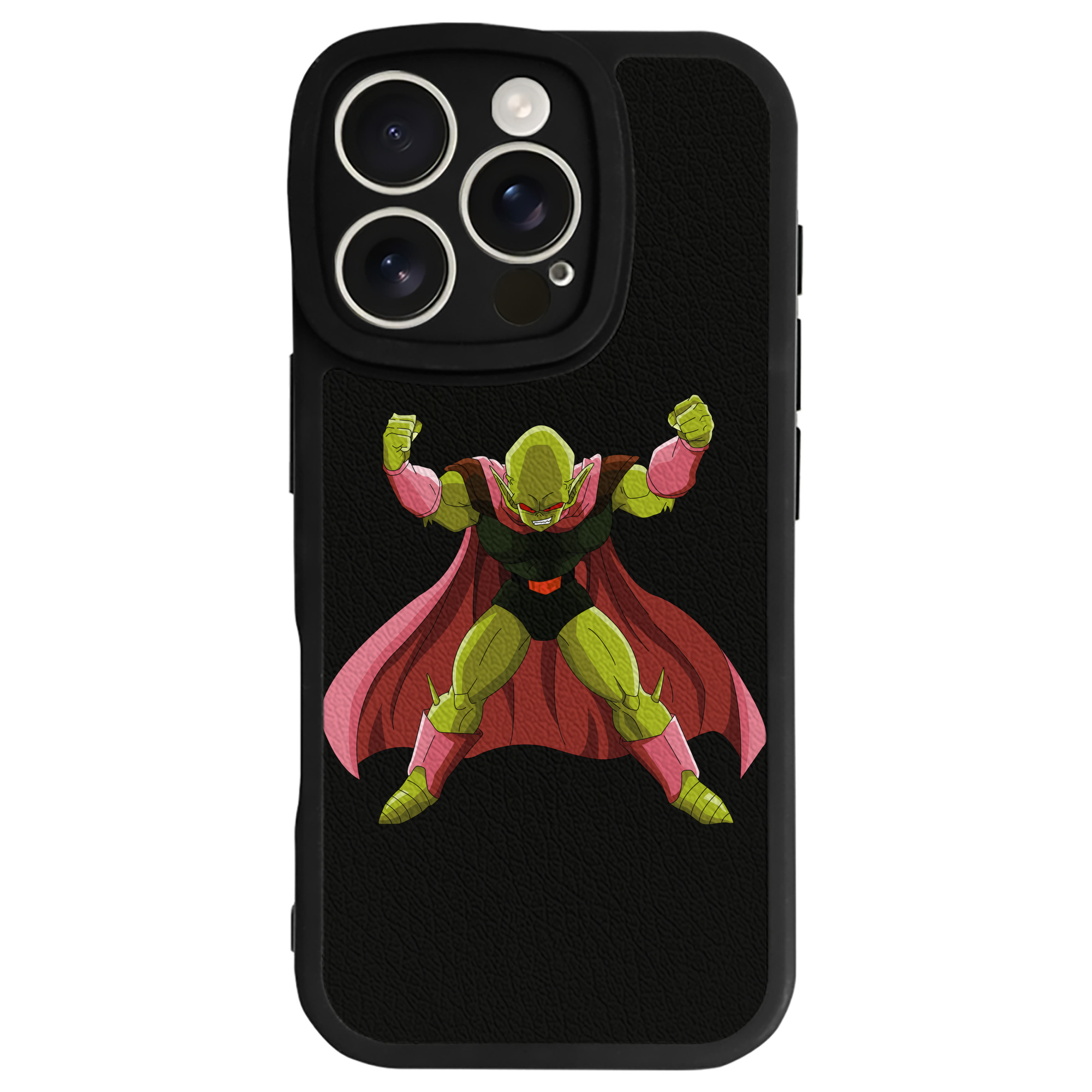 （画像用） ドラゴンボール DRAGON BALL 【iPhone 16シリーズ対応】シリコンスマホケース（レザー調） 材質：シリコン